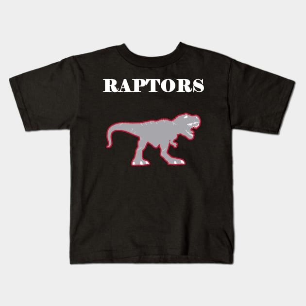 Raptors Kids T-Shirt by Yaman